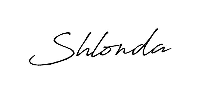 How to make Shlonda signature? Antro_Vectra_Bolder is a professional autograph style. Create handwritten signature for Shlonda name. Shlonda signature style 7 images and pictures png