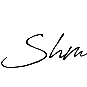 It looks lik you need a new signature style for name Shm. Design unique handwritten (Antro_Vectra_Bolder) signature with our free signature maker in just a few clicks. Shm signature style 7 images and pictures png