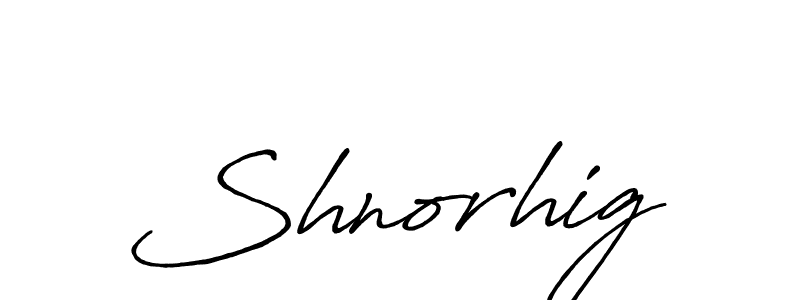 How to make Shnorhig name signature. Use Antro_Vectra_Bolder style for creating short signs online. This is the latest handwritten sign. Shnorhig signature style 7 images and pictures png