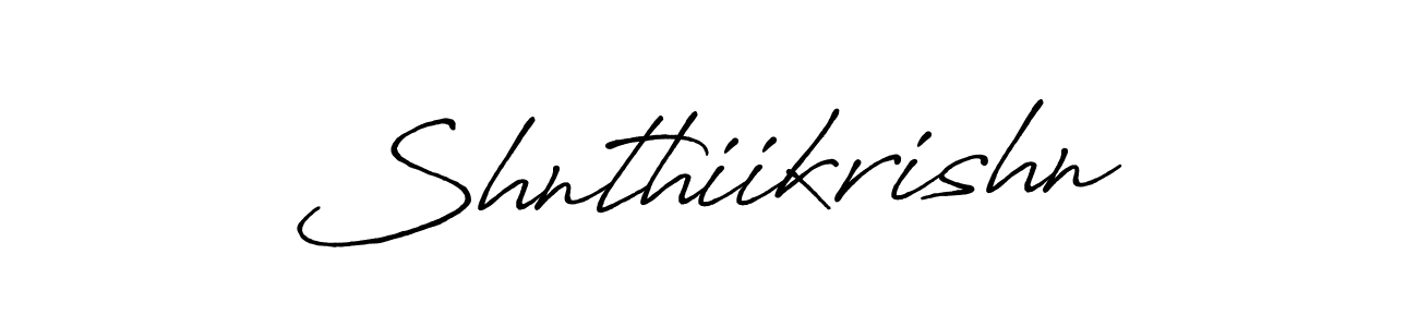 if you are searching for the best signature style for your name Shnthiikrishn. so please give up your signature search. here we have designed multiple signature styles  using Antro_Vectra_Bolder. Shnthiikrishn signature style 7 images and pictures png