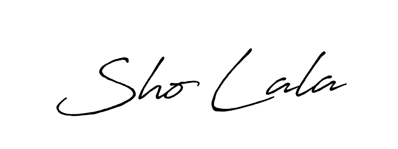 The best way (Antro_Vectra_Bolder) to make a short signature is to pick only two or three words in your name. The name Sho Lala include a total of six letters. For converting this name. Sho Lala signature style 7 images and pictures png