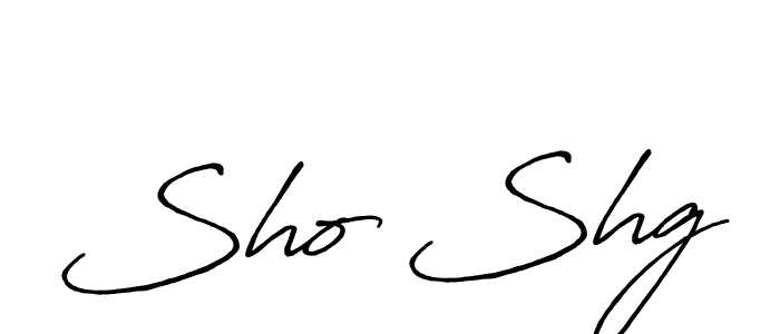 The best way (Antro_Vectra_Bolder) to make a short signature is to pick only two or three words in your name. The name Sho Shg include a total of six letters. For converting this name. Sho Shg signature style 7 images and pictures png