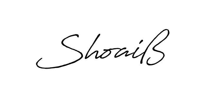 Antro_Vectra_Bolder is a professional signature style that is perfect for those who want to add a touch of class to their signature. It is also a great choice for those who want to make their signature more unique. Get Shoaiß name to fancy signature for free. Shoaiß signature style 7 images and pictures png