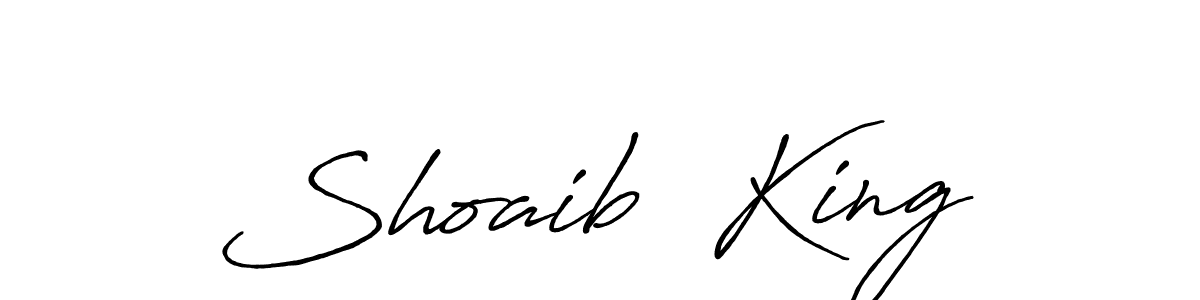Here are the top 10 professional signature styles for the name Shoaib  King. These are the best autograph styles you can use for your name. Shoaib  King signature style 7 images and pictures png