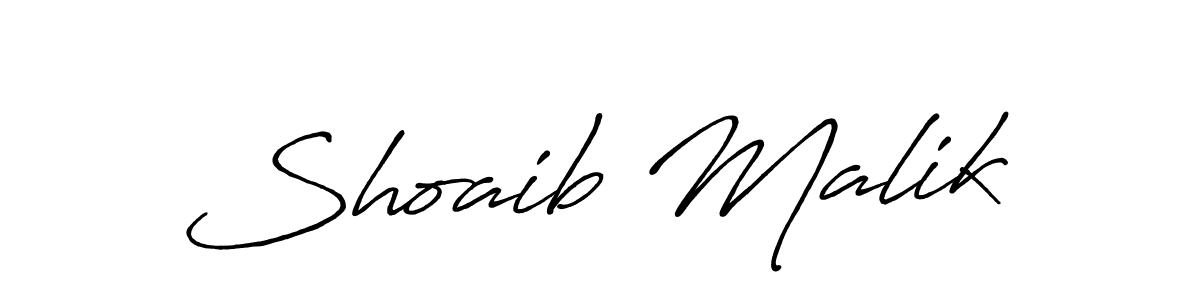 Make a beautiful signature design for name Shoaib Malik. Use this online signature maker to create a handwritten signature for free. Shoaib Malik signature style 7 images and pictures png