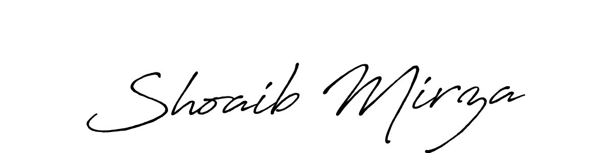 You can use this online signature creator to create a handwritten signature for the name Shoaib Mirza. This is the best online autograph maker. Shoaib Mirza signature style 7 images and pictures png