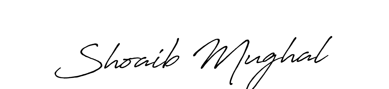 How to make Shoaib Mughal signature? Antro_Vectra_Bolder is a professional autograph style. Create handwritten signature for Shoaib Mughal name. Shoaib Mughal signature style 7 images and pictures png