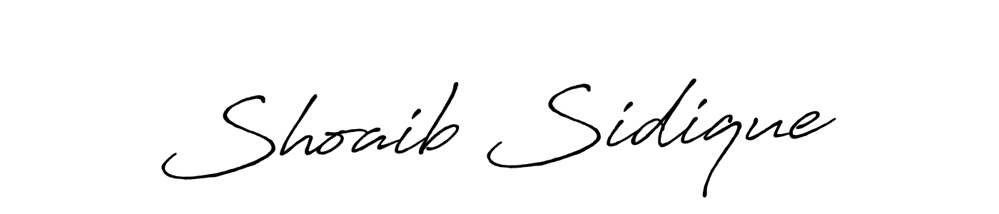 How to make Shoaib Sidique signature? Antro_Vectra_Bolder is a professional autograph style. Create handwritten signature for Shoaib Sidique name. Shoaib Sidique signature style 7 images and pictures png