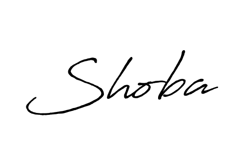How to make Shoba signature? Antro_Vectra_Bolder is a professional autograph style. Create handwritten signature for Shoba name. Shoba signature style 7 images and pictures png