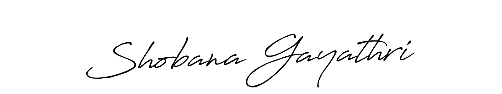 It looks lik you need a new signature style for name Shobana Gayathri. Design unique handwritten (Antro_Vectra_Bolder) signature with our free signature maker in just a few clicks. Shobana Gayathri signature style 7 images and pictures png