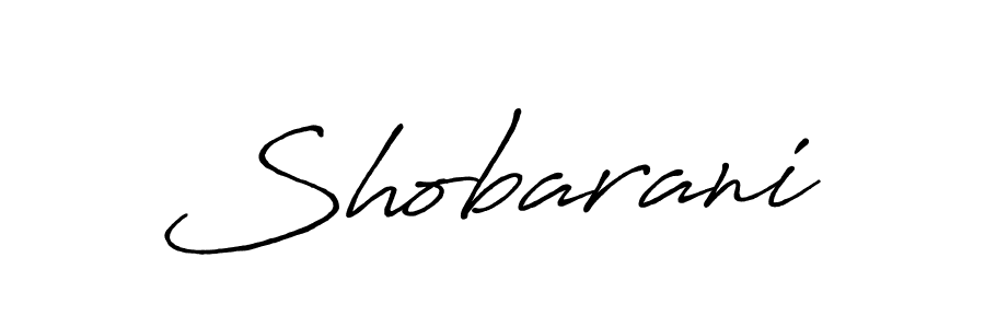 Shobarani stylish signature style. Best Handwritten Sign (Antro_Vectra_Bolder) for my name. Handwritten Signature Collection Ideas for my name Shobarani. Shobarani signature style 7 images and pictures png