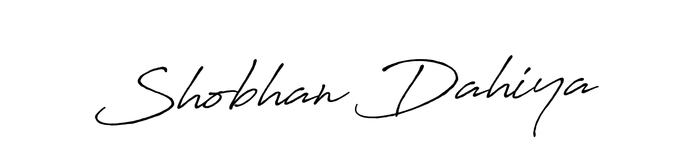 This is the best signature style for the Shobhan Dahiya name. Also you like these signature font (Antro_Vectra_Bolder). Mix name signature. Shobhan Dahiya signature style 7 images and pictures png