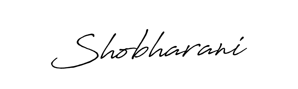 How to make Shobharani signature? Antro_Vectra_Bolder is a professional autograph style. Create handwritten signature for Shobharani name. Shobharani signature style 7 images and pictures png