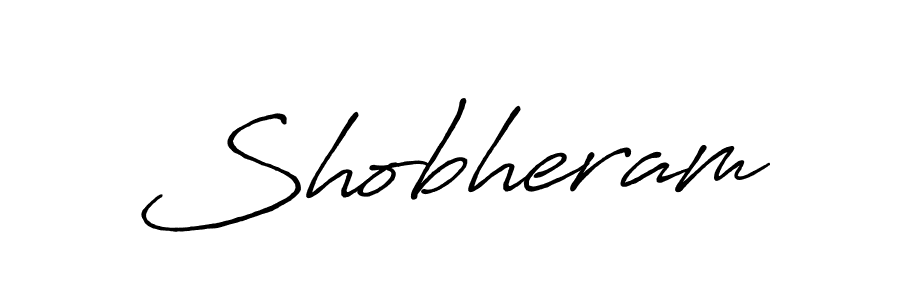 Antro_Vectra_Bolder is a professional signature style that is perfect for those who want to add a touch of class to their signature. It is also a great choice for those who want to make their signature more unique. Get Shobheram name to fancy signature for free. Shobheram signature style 7 images and pictures png