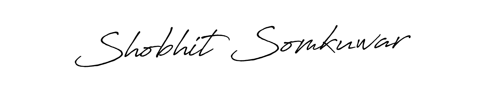 Antro_Vectra_Bolder is a professional signature style that is perfect for those who want to add a touch of class to their signature. It is also a great choice for those who want to make their signature more unique. Get Shobhit Somkuwar name to fancy signature for free. Shobhit Somkuwar signature style 7 images and pictures png