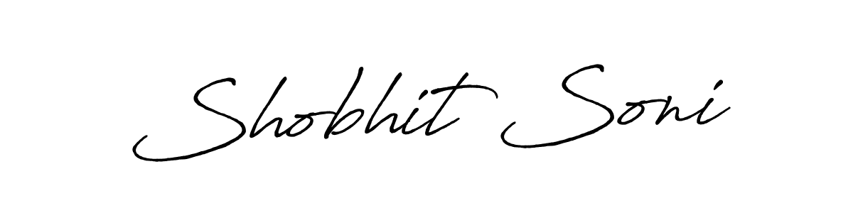 if you are searching for the best signature style for your name Shobhit Soni. so please give up your signature search. here we have designed multiple signature styles  using Antro_Vectra_Bolder. Shobhit Soni signature style 7 images and pictures png