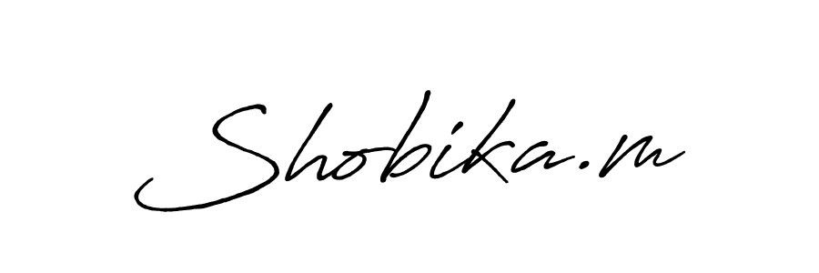 How to Draw Shobika.m signature style? Antro_Vectra_Bolder is a latest design signature styles for name Shobika.m. Shobika.m signature style 7 images and pictures png