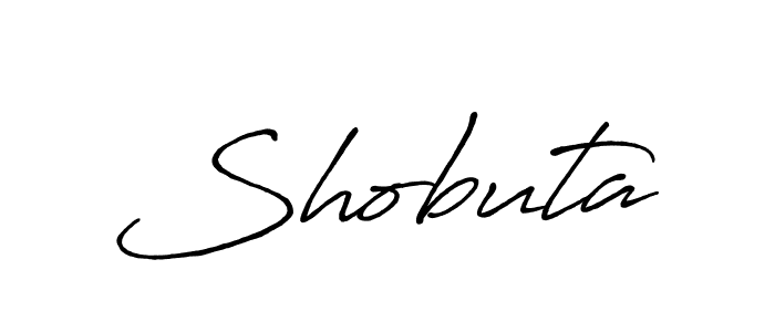 Design your own signature with our free online signature maker. With this signature software, you can create a handwritten (Antro_Vectra_Bolder) signature for name Shobuta. Shobuta signature style 7 images and pictures png