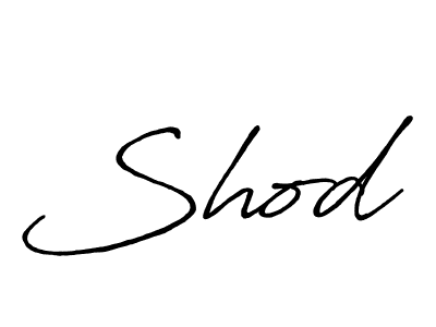 How to make Shod signature? Antro_Vectra_Bolder is a professional autograph style. Create handwritten signature for Shod name. Shod signature style 7 images and pictures png