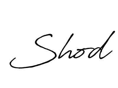 How to make Shod signature? Antro_Vectra_Bolder is a professional autograph style. Create handwritten signature for Shod name. Shod signature style 7 images and pictures png