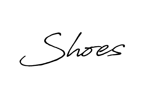 Once you've used our free online signature maker to create your best signature Antro_Vectra_Bolder style, it's time to enjoy all of the benefits that Shoes name signing documents. Shoes signature style 7 images and pictures png
