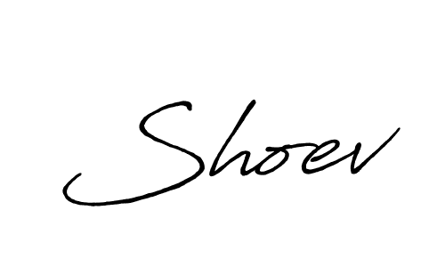 Also You can easily find your signature by using the search form. We will create Shoev name handwritten signature images for you free of cost using Antro_Vectra_Bolder sign style. Shoev signature style 7 images and pictures png