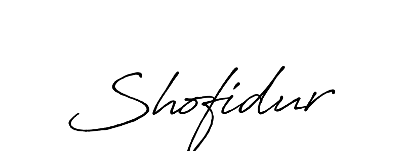 How to make Shofidur signature? Antro_Vectra_Bolder is a professional autograph style. Create handwritten signature for Shofidur name. Shofidur signature style 7 images and pictures png