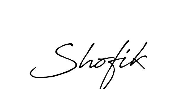Also You can easily find your signature by using the search form. We will create Shofik name handwritten signature images for you free of cost using Antro_Vectra_Bolder sign style. Shofik signature style 7 images and pictures png