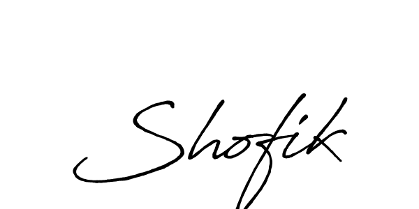 Also You can easily find your signature by using the search form. We will create Shofik name handwritten signature images for you free of cost using Antro_Vectra_Bolder sign style. Shofik signature style 7 images and pictures png