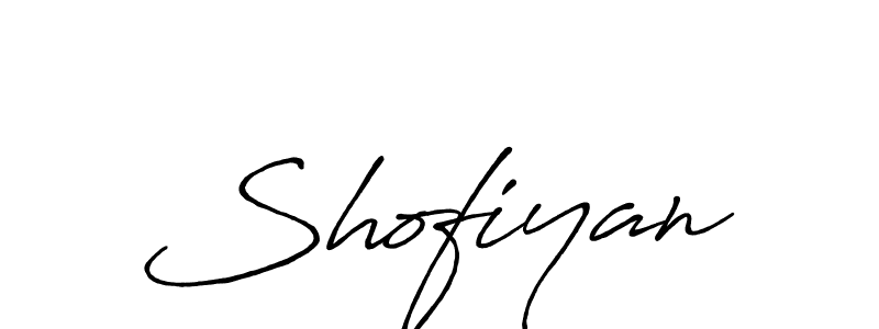 Make a beautiful signature design for name Shofiyan. Use this online signature maker to create a handwritten signature for free. Shofiyan signature style 7 images and pictures png