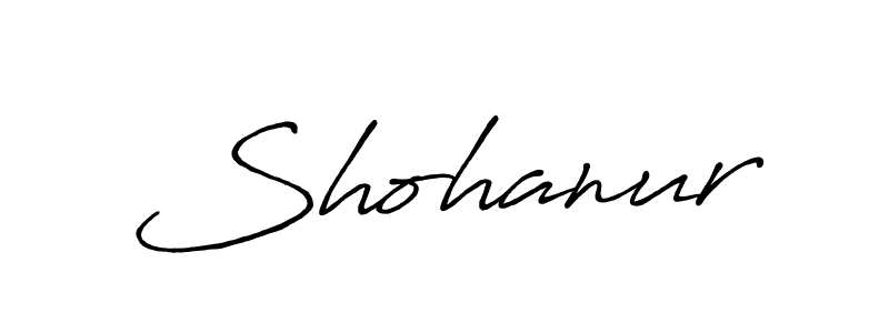 Also we have Shohanur name is the best signature style. Create professional handwritten signature collection using Antro_Vectra_Bolder autograph style. Shohanur signature style 7 images and pictures png