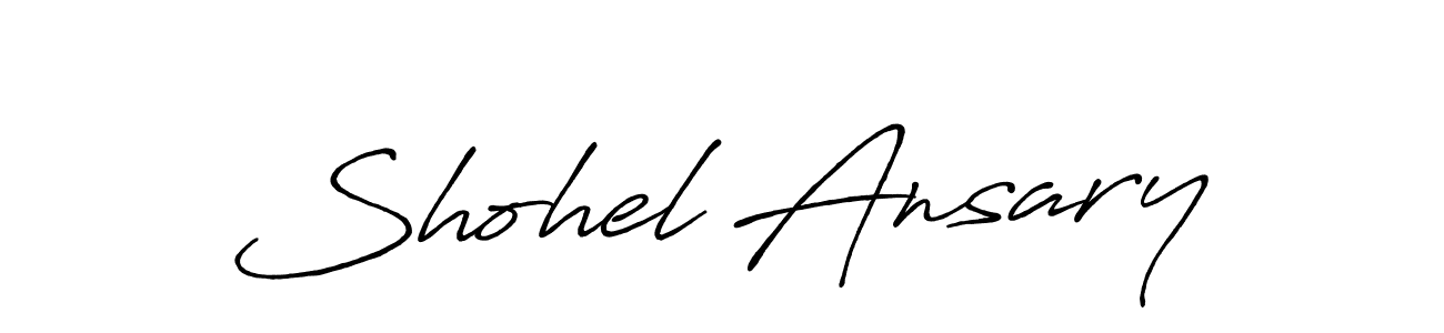 if you are searching for the best signature style for your name Shohel Ansary. so please give up your signature search. here we have designed multiple signature styles  using Antro_Vectra_Bolder. Shohel Ansary signature style 7 images and pictures png