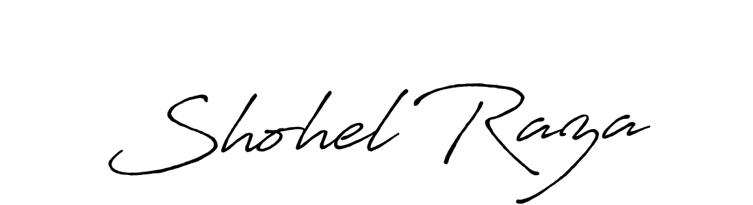 Make a short Shohel Raza signature style. Manage your documents anywhere anytime using Antro_Vectra_Bolder. Create and add eSignatures, submit forms, share and send files easily. Shohel Raza signature style 7 images and pictures png