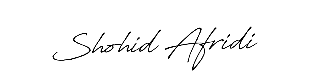 Make a short Shohid Afridi signature style. Manage your documents anywhere anytime using Antro_Vectra_Bolder. Create and add eSignatures, submit forms, share and send files easily. Shohid Afridi signature style 7 images and pictures png