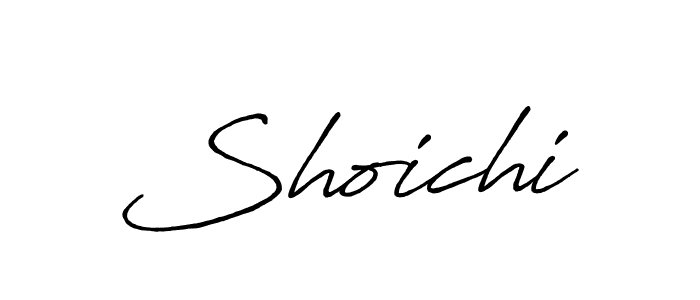Once you've used our free online signature maker to create your best signature Antro_Vectra_Bolder style, it's time to enjoy all of the benefits that Shoichi name signing documents. Shoichi signature style 7 images and pictures png