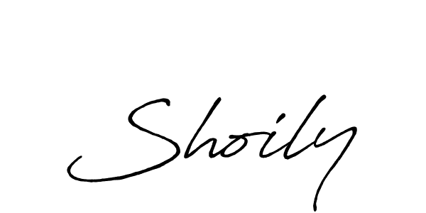 if you are searching for the best signature style for your name Shoily. so please give up your signature search. here we have designed multiple signature styles  using Antro_Vectra_Bolder. Shoily signature style 7 images and pictures png