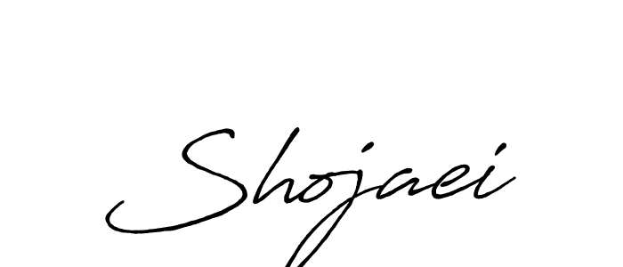 Also we have Shojaei name is the best signature style. Create professional handwritten signature collection using Antro_Vectra_Bolder autograph style. Shojaei signature style 7 images and pictures png