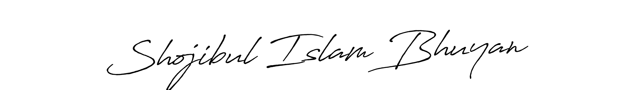 Shojibul Islam Bhuyan stylish signature style. Best Handwritten Sign (Antro_Vectra_Bolder) for my name. Handwritten Signature Collection Ideas for my name Shojibul Islam Bhuyan. Shojibul Islam Bhuyan signature style 7 images and pictures png
