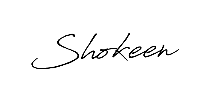 You should practise on your own different ways (Antro_Vectra_Bolder) to write your name (Shokeen) in signature. don't let someone else do it for you. Shokeen signature style 7 images and pictures png