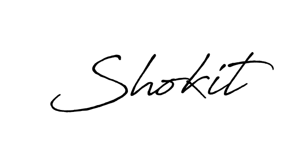 Use a signature maker to create a handwritten signature online. With this signature software, you can design (Antro_Vectra_Bolder) your own signature for name Shokit. Shokit signature style 7 images and pictures png