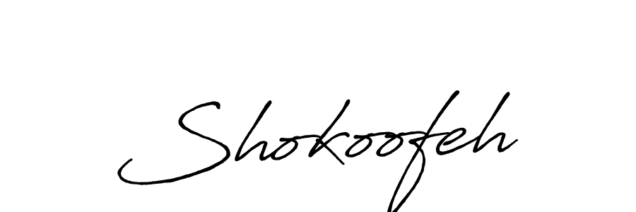 The best way (Antro_Vectra_Bolder) to make a short signature is to pick only two or three words in your name. The name Shokoofeh include a total of six letters. For converting this name. Shokoofeh signature style 7 images and pictures png