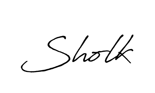 Also You can easily find your signature by using the search form. We will create Sholk name handwritten signature images for you free of cost using Antro_Vectra_Bolder sign style. Sholk signature style 7 images and pictures png