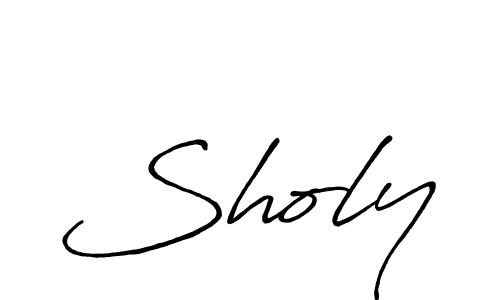 It looks lik you need a new signature style for name Sholy. Design unique handwritten (Antro_Vectra_Bolder) signature with our free signature maker in just a few clicks. Sholy signature style 7 images and pictures png