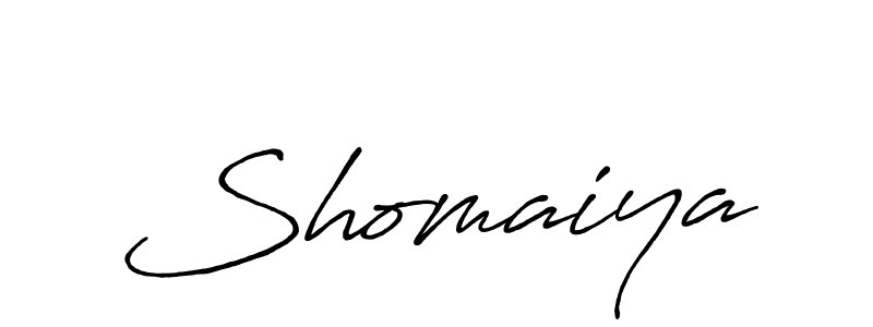 Once you've used our free online signature maker to create your best signature Antro_Vectra_Bolder style, it's time to enjoy all of the benefits that Shomaiya name signing documents. Shomaiya signature style 7 images and pictures png