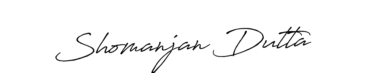 Also we have Shomanjan Dutta name is the best signature style. Create professional handwritten signature collection using Antro_Vectra_Bolder autograph style. Shomanjan Dutta signature style 7 images and pictures png