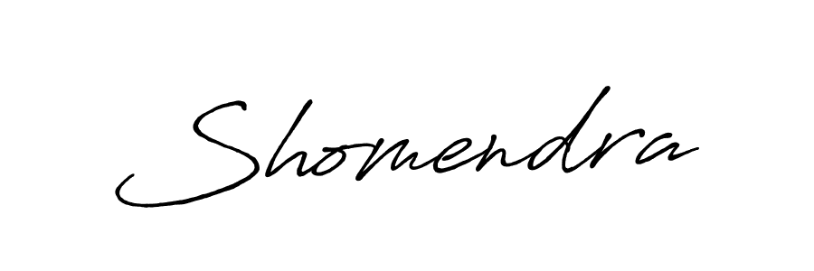 Also we have Shomendra name is the best signature style. Create professional handwritten signature collection using Antro_Vectra_Bolder autograph style. Shomendra signature style 7 images and pictures png