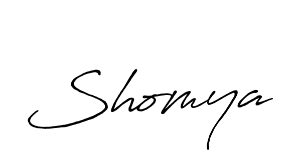 Shomya stylish signature style. Best Handwritten Sign (Antro_Vectra_Bolder) for my name. Handwritten Signature Collection Ideas for my name Shomya. Shomya signature style 7 images and pictures png