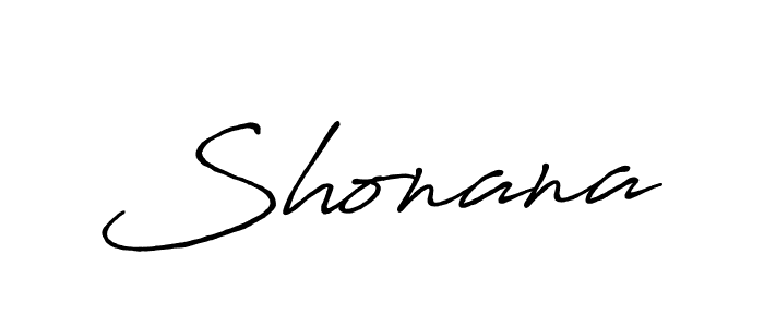 Design your own signature with our free online signature maker. With this signature software, you can create a handwritten (Antro_Vectra_Bolder) signature for name Shonana. Shonana signature style 7 images and pictures png