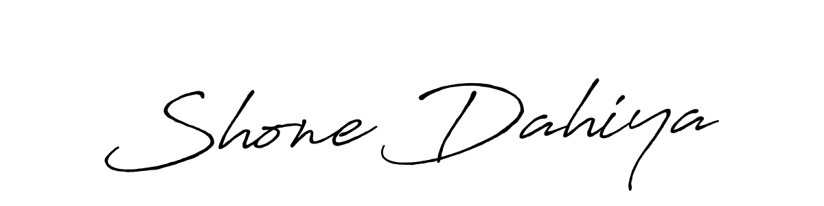 Shone Dahiya stylish signature style. Best Handwritten Sign (Antro_Vectra_Bolder) for my name. Handwritten Signature Collection Ideas for my name Shone Dahiya. Shone Dahiya signature style 7 images and pictures png