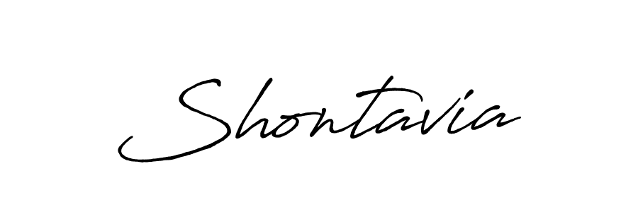 Also You can easily find your signature by using the search form. We will create Shontavia name handwritten signature images for you free of cost using Antro_Vectra_Bolder sign style. Shontavia signature style 7 images and pictures png